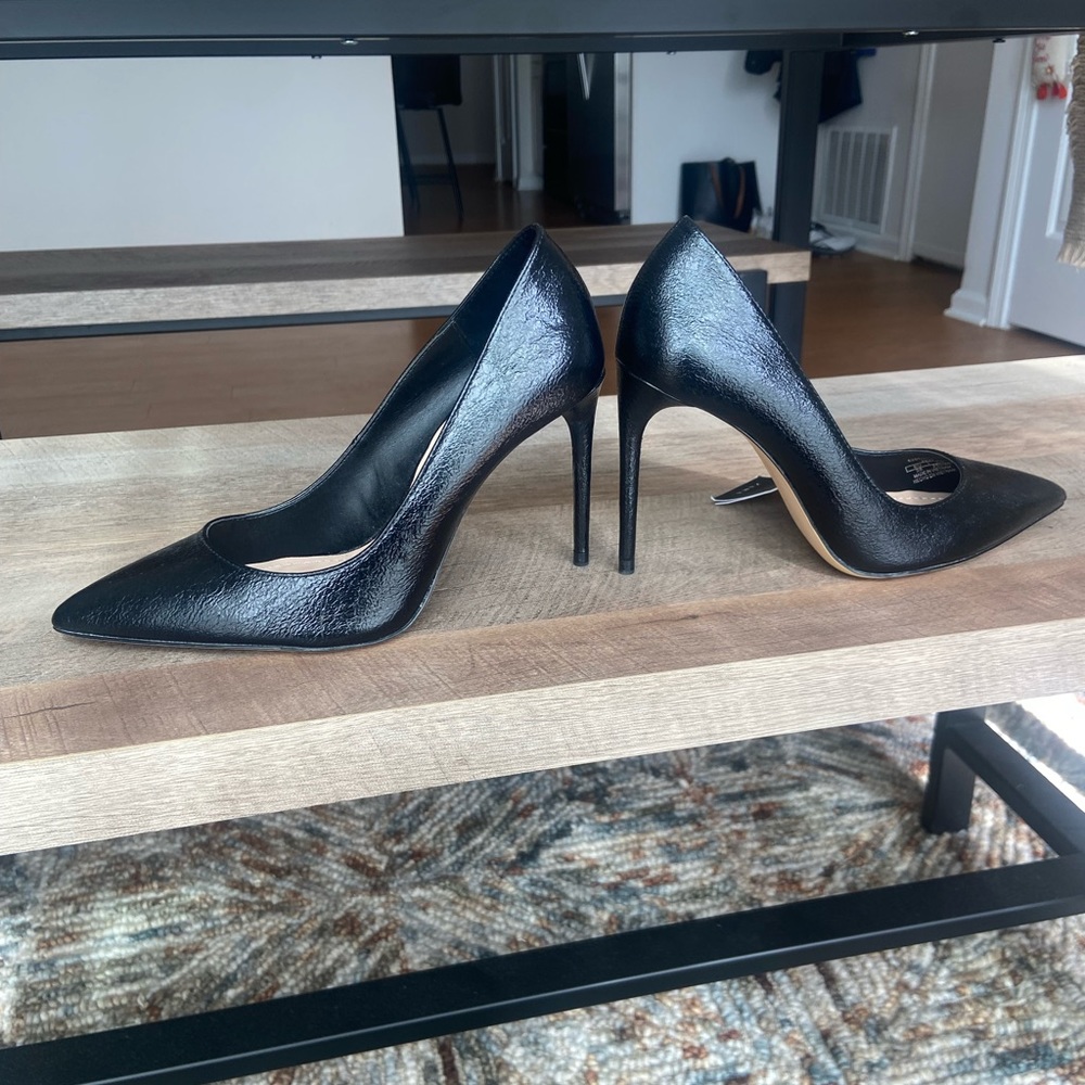 Black Zara Heels size 7.5
